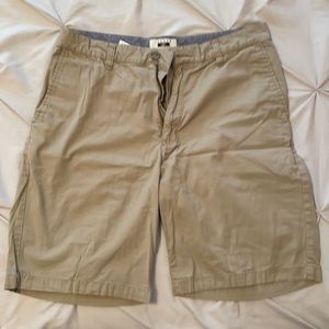 Men’s Joseph Abboud Khaki Shorts 10” inseam
